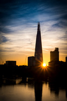 Sunrise at the Shard