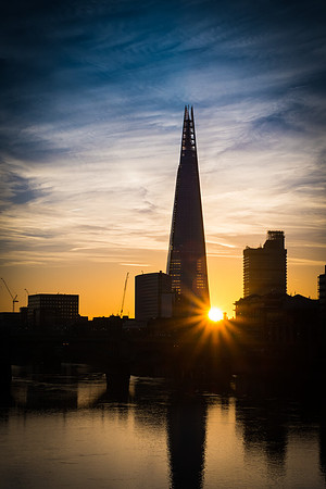 Sunrise at the Shard