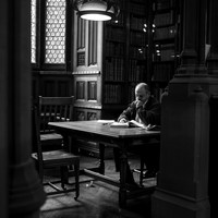 Studying - old school style