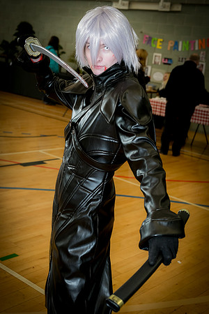 Hall cosplay. Kadaj from Final Fantasy VII: Advent Children.