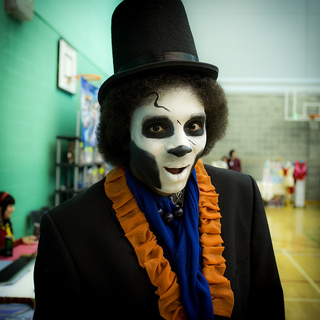 Hall cosplay photo.